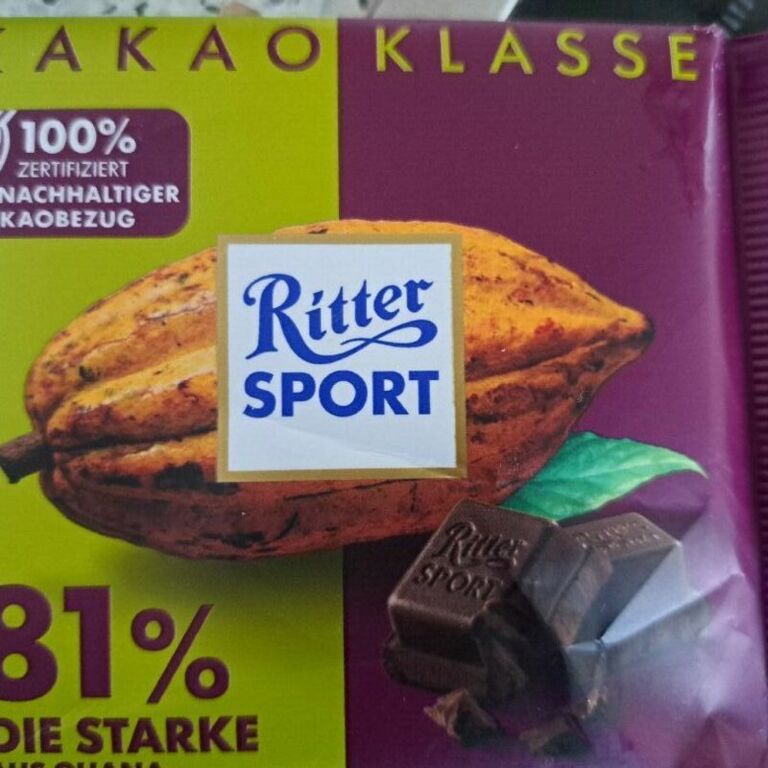 Ritter-Sport Kakao-Klasse 81% 100 g