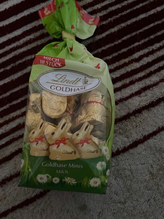  Lindt GOLDHASE Goldhase Minis Milch 10 Stück 150 g