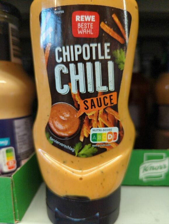 REWE Beste Wahl Chipotle Chili Sauce (Artikelcodierung 8549084-H1100)