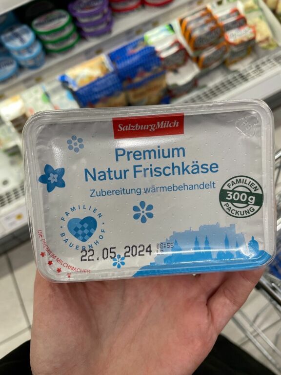 Salzburgmilch Premium Natur Frischkäse